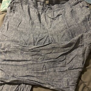 Old Navy Women's Gray Wide Leg Pants